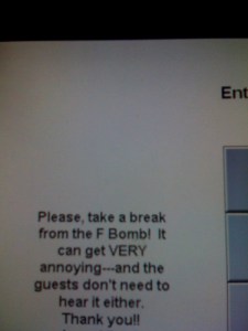 f bomb
